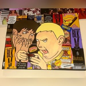 Back woods painting Bobby from king of the hill